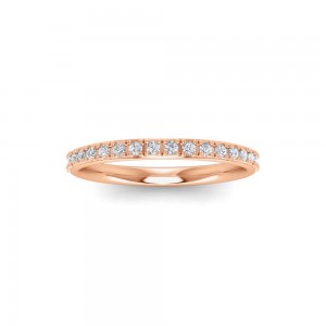 .18 Ctw Diamond Whisper Pavé Wedding Ring