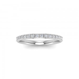 .18 Ctw Diamond Whisper Pavé Wedding Ring
