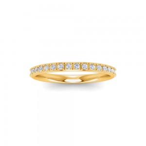 .18 Ctw Diamond Whisper Pavé Wedding Ring
