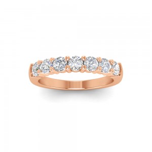 .86 Ctw Diamond Legacy 7-Stone Wedding Ring