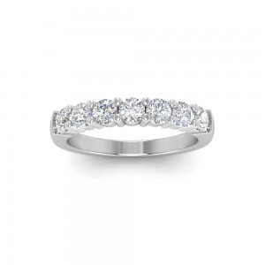 .86 Ctw Diamond Legacy 7-Stone Wedding Ring