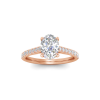 Timeless Pav Engagement Ring Setting