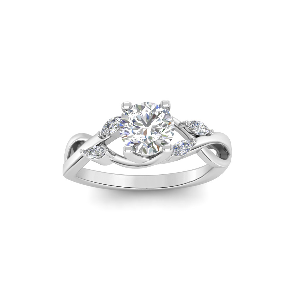 Vine Engagement Ring Setting