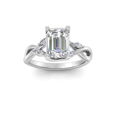 Vine Engagement Ring Setting