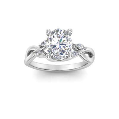 Vine Engagement Ring Setting