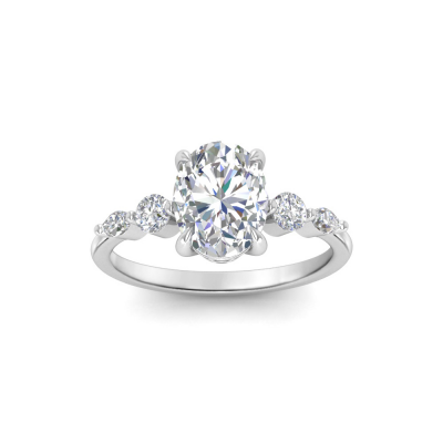 Tapered Engagement Ring Setting