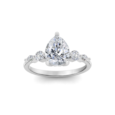 Tapered Engagement Ring Setting