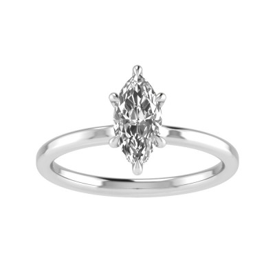 Secret Halo Solitaire Ring Setting