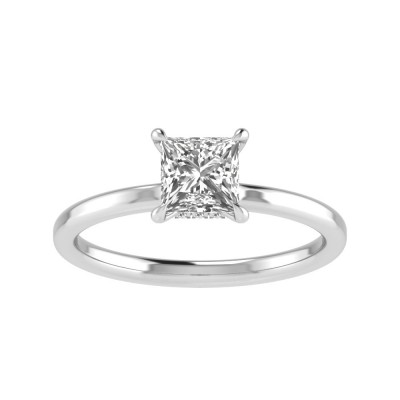 Secret Halo Solitaire Ring Setting
