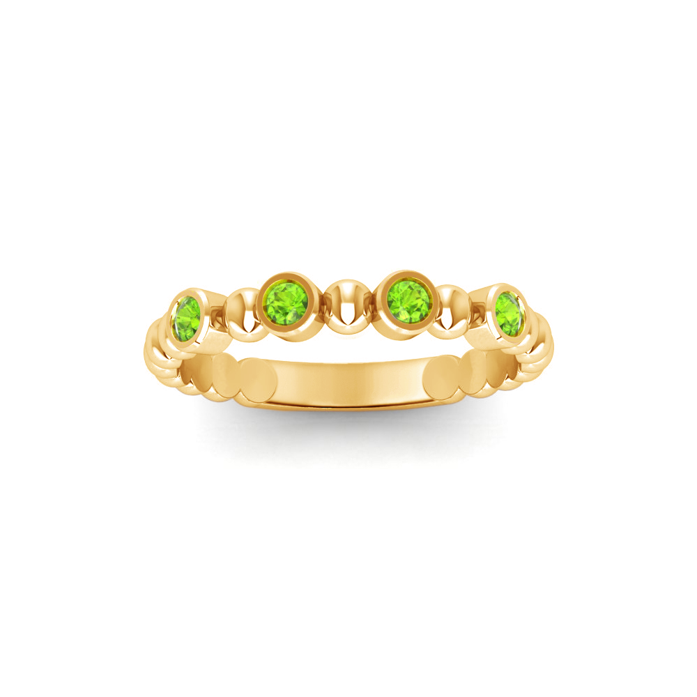 Alternating Four Birthstone Ring