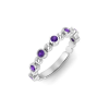 Alternating Multi Birthstone Ring