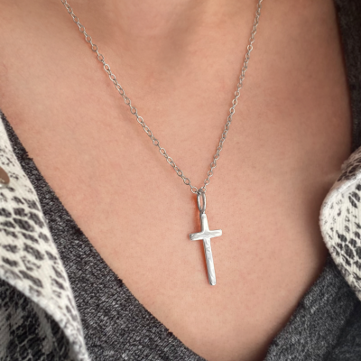 Large Cross Charm