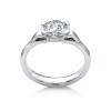 1.5 Ct Round Colorless Lab Diamond Eorsa Solitaire Engagement Ring