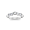 Diamond Luxe Prong Set Curved Band