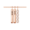 Diamond Forever Together Name Necklace