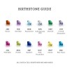 Goddess Birthstone Ring Stack