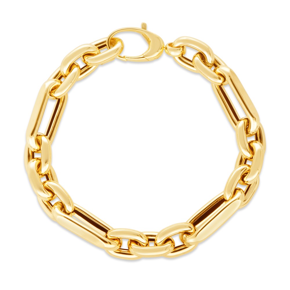 Gold Chunky Link Chain Bracelet