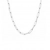 Silver Paperclip Necklace