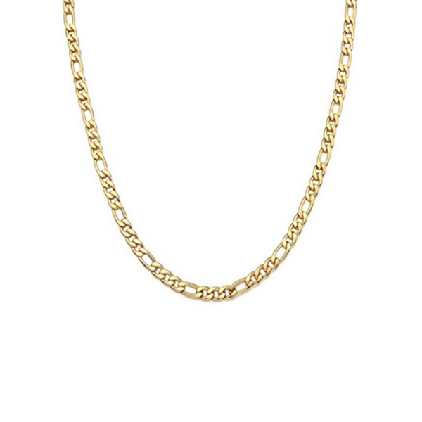 Silver Figaro Necklace