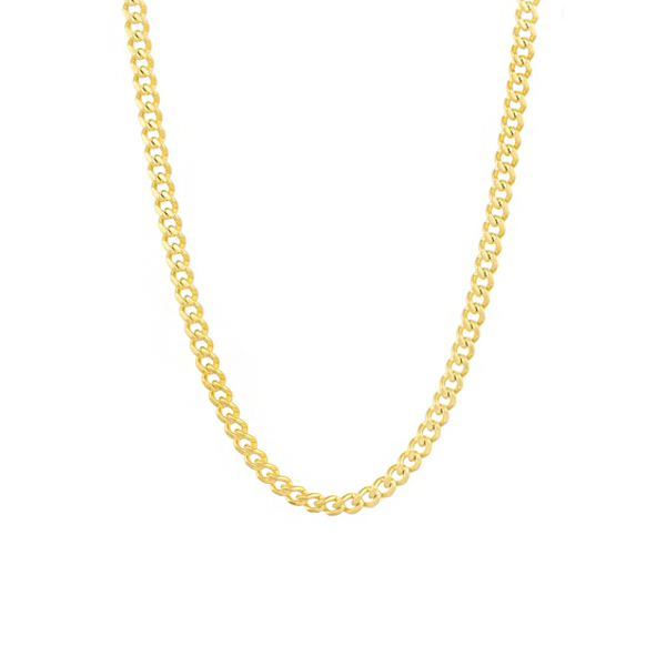 Silver Micro Cuban Necklace