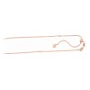 Rose Gold Adjustable Cable Chain