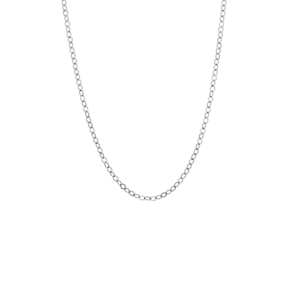 Silver Adjustable Cable Chain