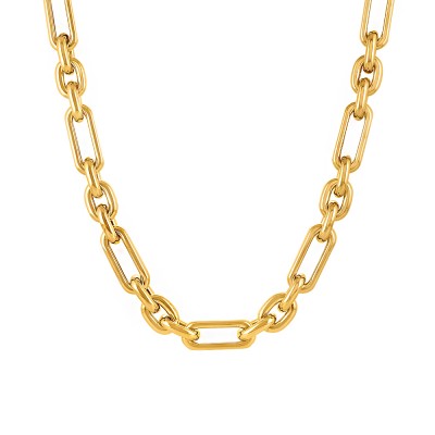 Gold Chunky Link Chain Necklace