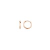 10mm Gold Endless Hoop Earrings