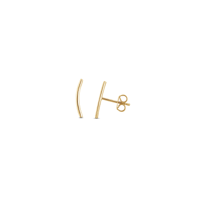 Gold Thin Bar Ear Climber