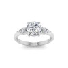1.40 Ctw Diamond Cherish Three Stone Engagement Ring