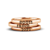 Eternity Personalized Ring Stack