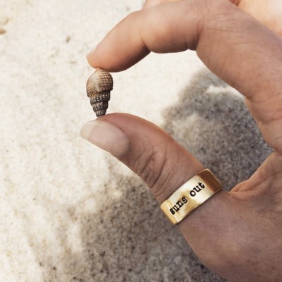 Personalized Mega Open Ring