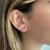 Gold Bee Stud Earrings