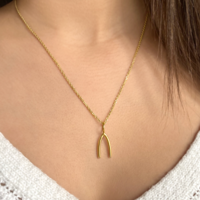 Wishbone Charm