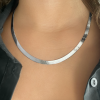 5.4mm Silver Herringbone Chain