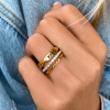Trio Personalized Ring Stack