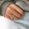 Puppy Love Pet Name Ring Stack