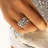 Pawfect Pet Name Ring Stack