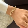 Gold Chunky Link Chain Bracelet