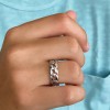 Cuban Link Wedding Ring