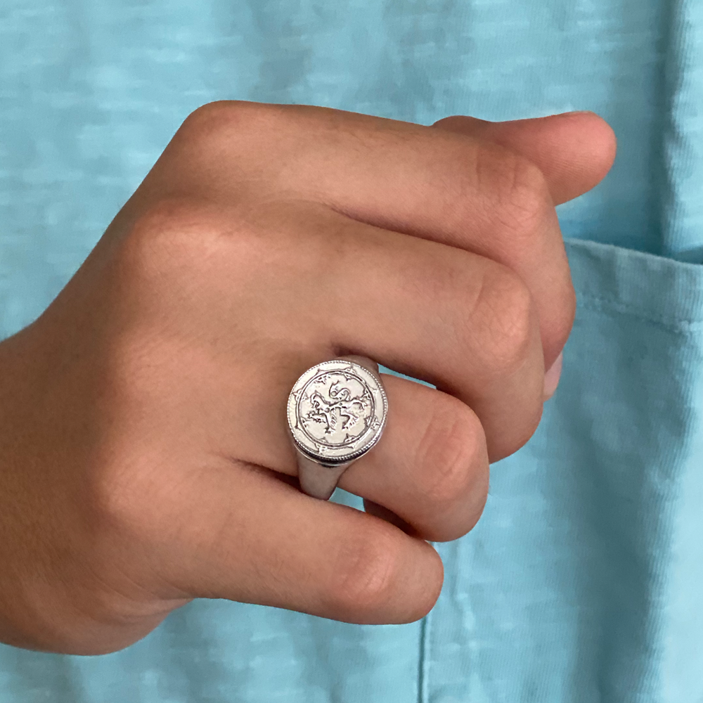 Signet Coin Ring