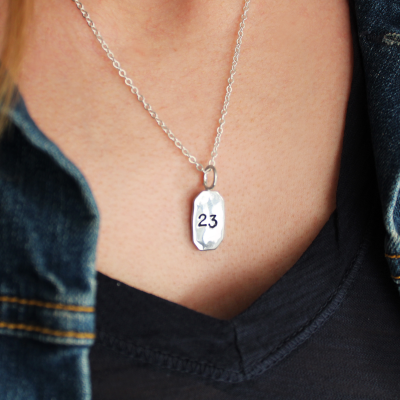 Personalized Dog Tag Charm
