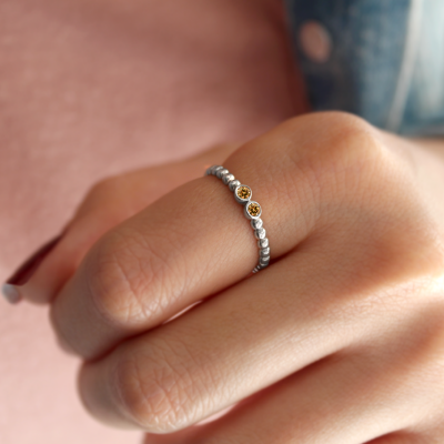 Two Birthstone Ring