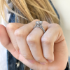 2 Ct Radiant Lab Diamond & 0.42 Ctw Gala Hidden Halo Engagement Ring