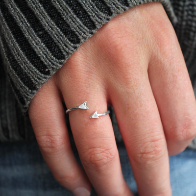 Arrow Open Ring