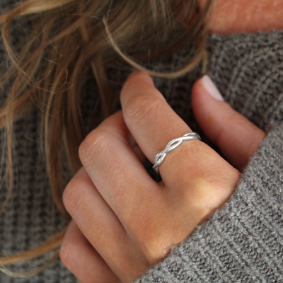 Braided Stackable Ring