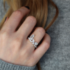 Diamond Love Script Ring