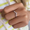 Marquise Diamond Tiara Ring
