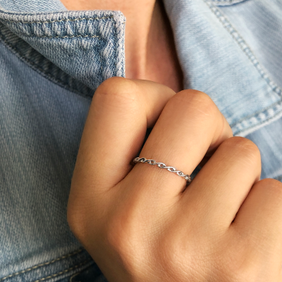 Twine Stackable Ring