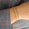 Small Paperclip Bracelet